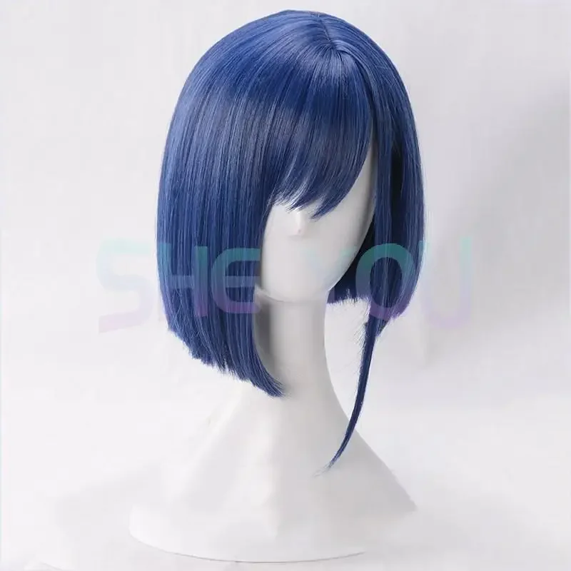 DARLING in the FRANXX 015 Ичиго Код Короткие синие стильные термостойкие синтетические