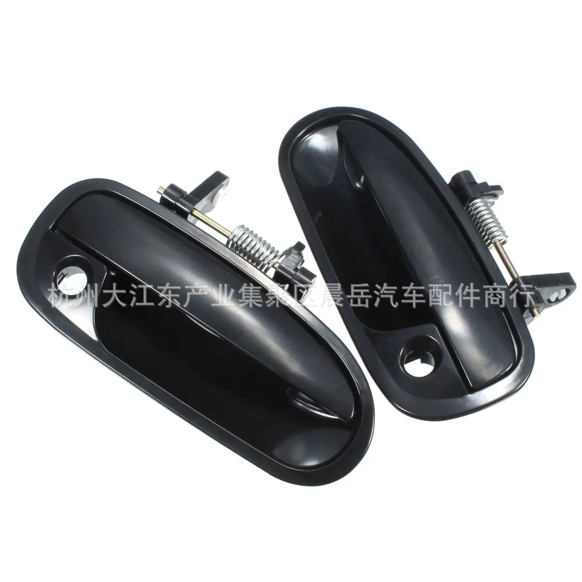 

Front Rear Left Right Black Outside Exterior Door Handle for Honda Civic