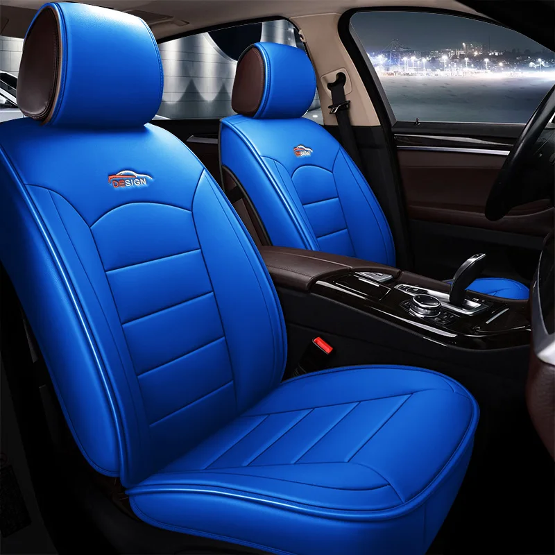 

Quality SUV Artificial Leather Car Seat Cover Set Cushion Protector Accessories for Chrysler 200 300 PT Cruiser Sebring