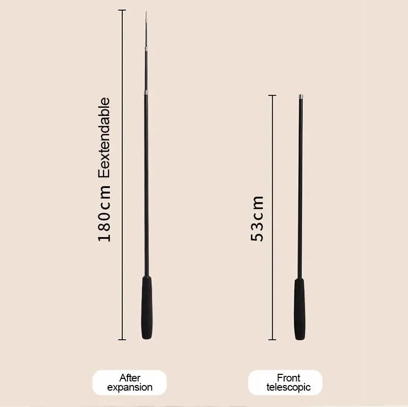 Четырехсекционная телескопическая удочка для кошки 1 8 м Супердлинная Удочка из
