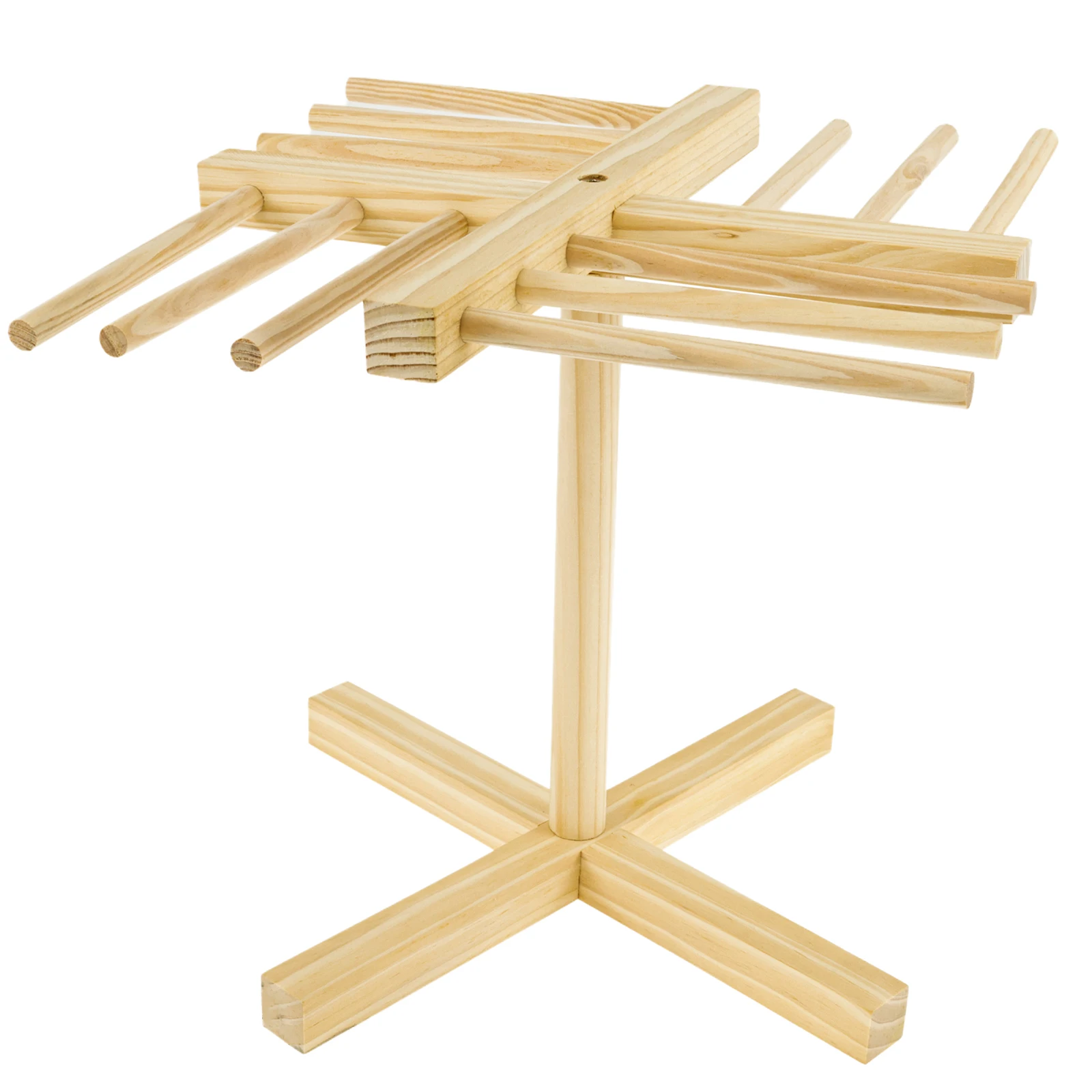 Сушилка для пасты деревянная стойка лапши 12 подвесных стержней Съемная Вешалка