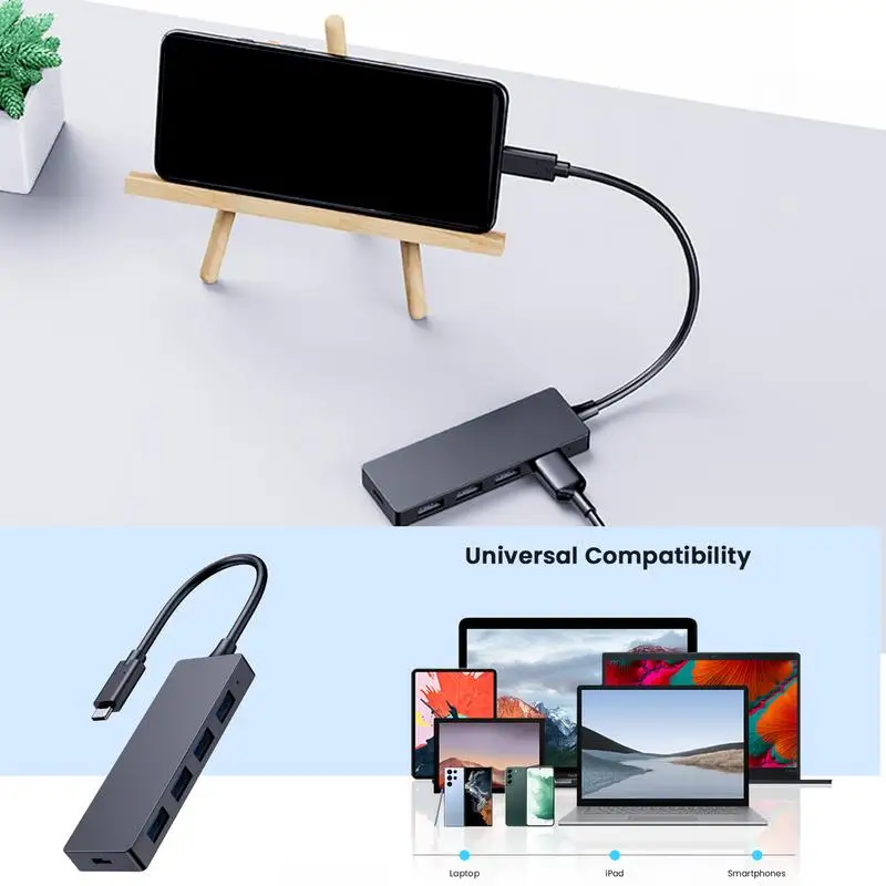 Высокоскоростной разветвитель с 4 портами USB 3 0 для ПК компьютерные аксессуары