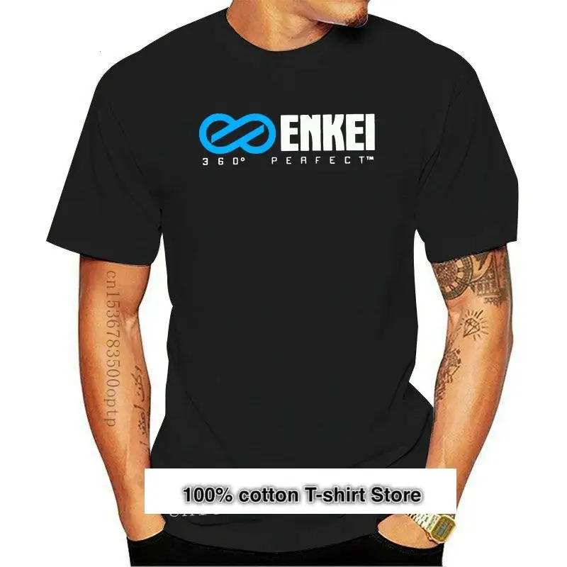 

Camiseta с логотипом Enkei Rpf1, camisa Popular sin etiqueta, Neu 0708, S-3Xl