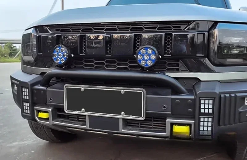 Новый! Передний бампер автомобиля с лампой подходит для CHERY JETOUR Traveler T2 2023 2024