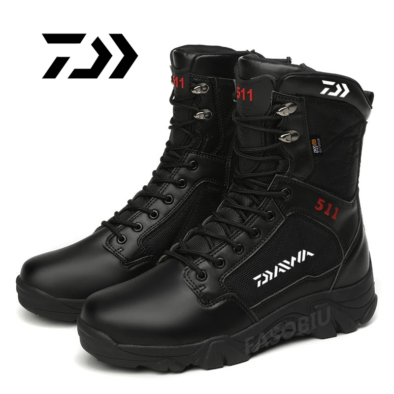 

2023 New Daiwa Outdoor Hiking Fishing Shoes Men's Shoes Waterproof Skid-proof Reef-climbing Shoes Air-permeable Warm-keepingt