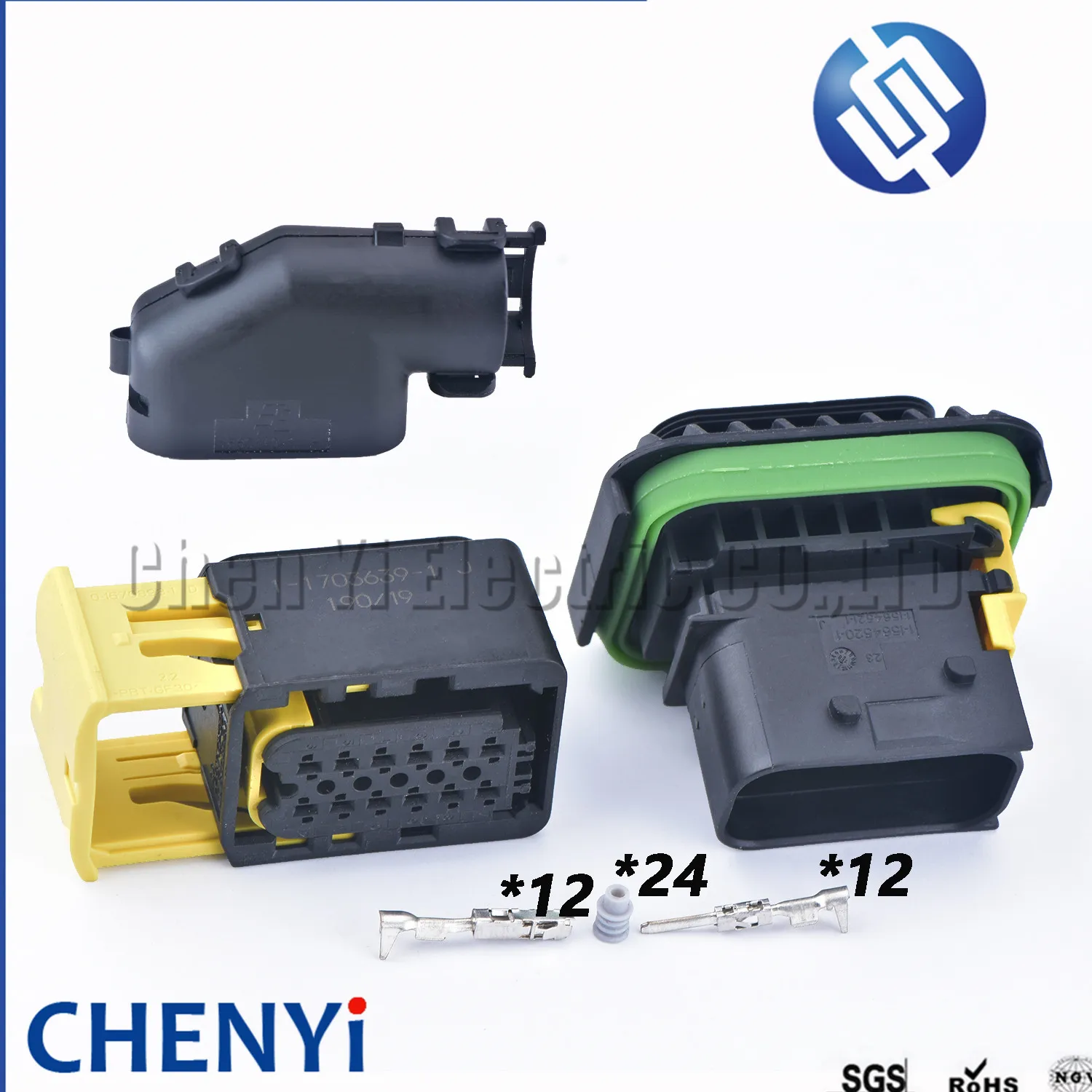 

1 Set TE Tyco 12 Pin Female Automotive Waterproof Wire Harness Wiring Connector plug 1-1703639-1 1-1564520-1 0-1670898-1 for car