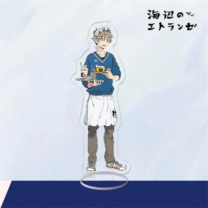 Anime Movie Seaside Umibe No Etranger Theme Stand Model Plate Chibana Mio Hashimoto Shun Cartoon Acrylic Board Display Ornament |