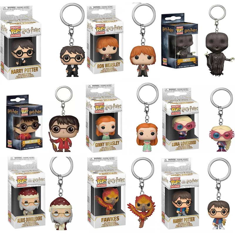 Funko POP Dementor Hermione Luna Lovegood Dobby Snape Ron Ginny Magic School Fawkes Hedwig Модель куклы Фигурка Брелок (art.: 3920cc438994a) - 3920cc438994a