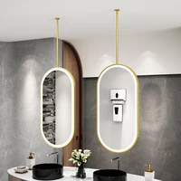Vanity Makeup Bathroom Mirrors With Lights Anti Fog Long Large Bathroom Mirrors Wall Backlight Espejos Con Luces Smart Mirror