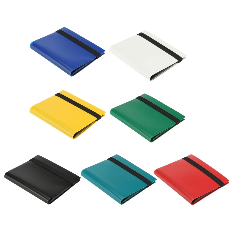 

Waterproof Card Binder 160 Pockets Trading Card Album Folder, 360 Degree Loading Pocket Album Pages Binder for Game Card