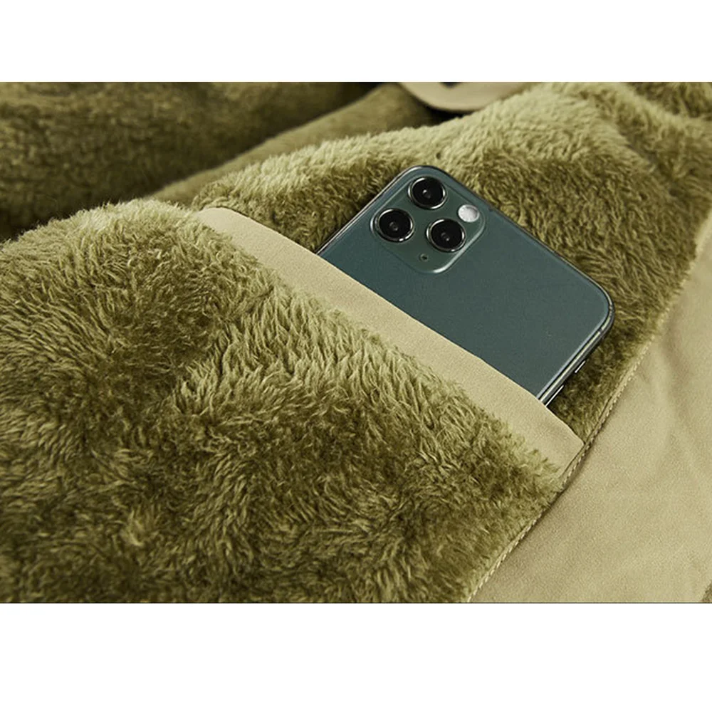 Winter Parka Jacket Men Fashion Clothing Fur Trim Hooded Jacket Fur Lined Thicken Warm Outdoor Coats Men Plus Size 8XL Coats