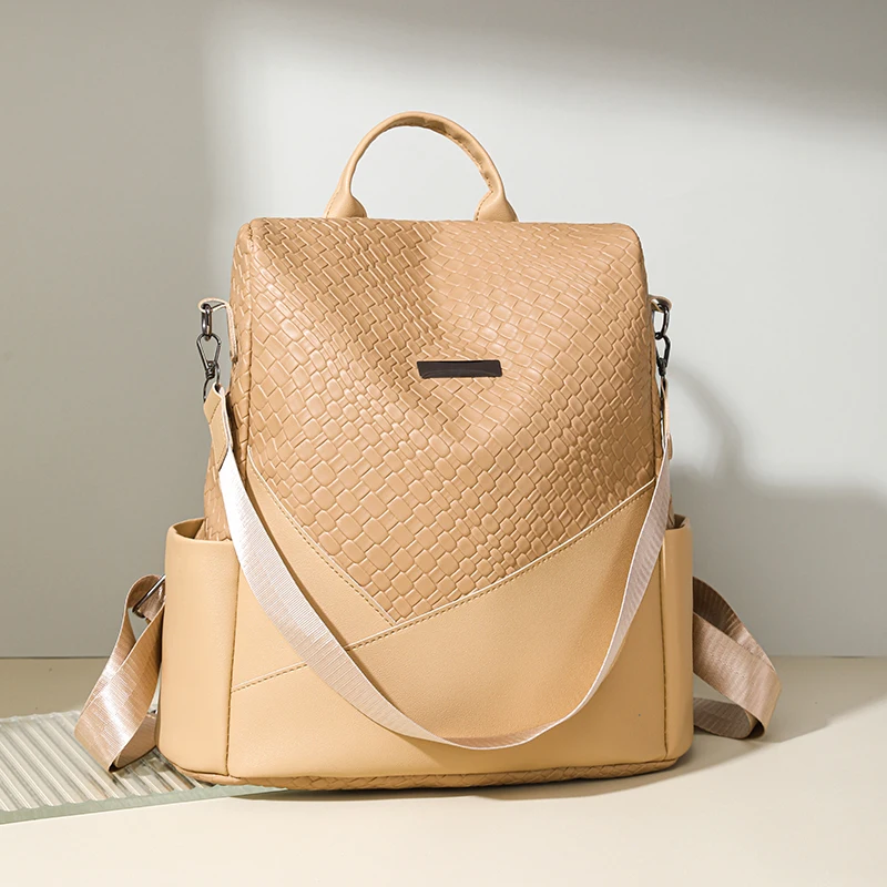 Женский вместительный рюкзак кошельки Высококачественная кожаная женская