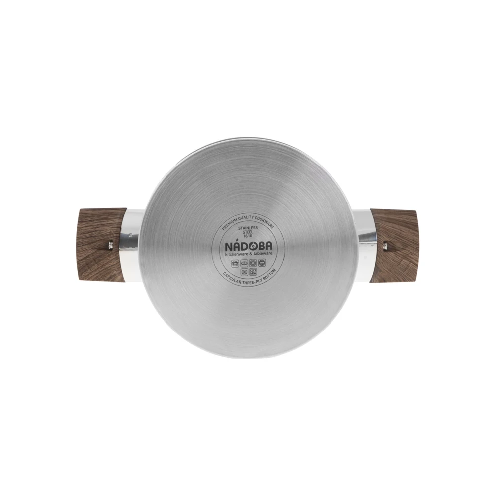 Кастрюля со стеклянной крышкой 18 см/2 1 л NADOBA серия LUDVA |