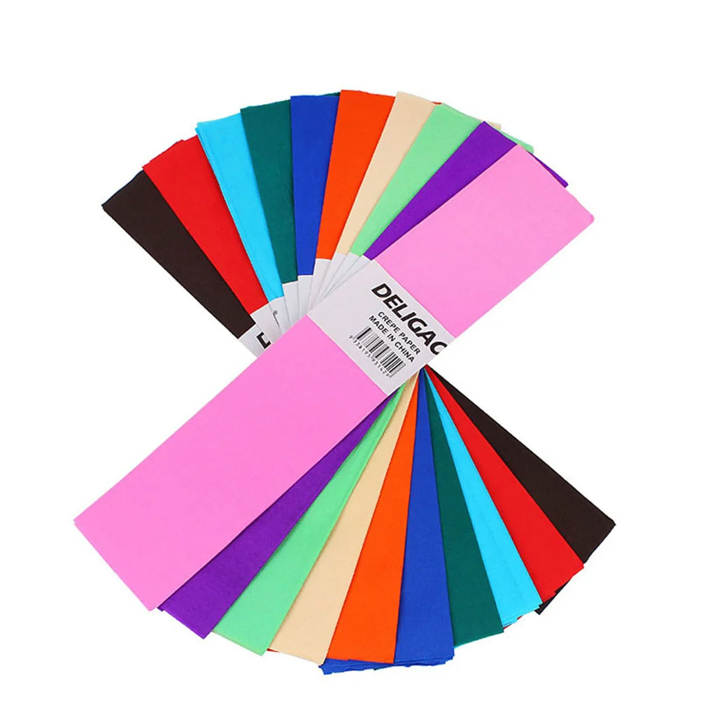 

Paper Crepe Streamers Sheets Tissue Gift Party Rolls Wrap Decorative Roll Decorations Streamer Wrapping