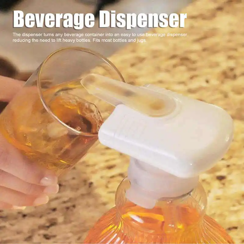 

Hand Pressure Beverage Dispenser Universal Water Drink Electric Dispenser Tap for Dinner Party hot