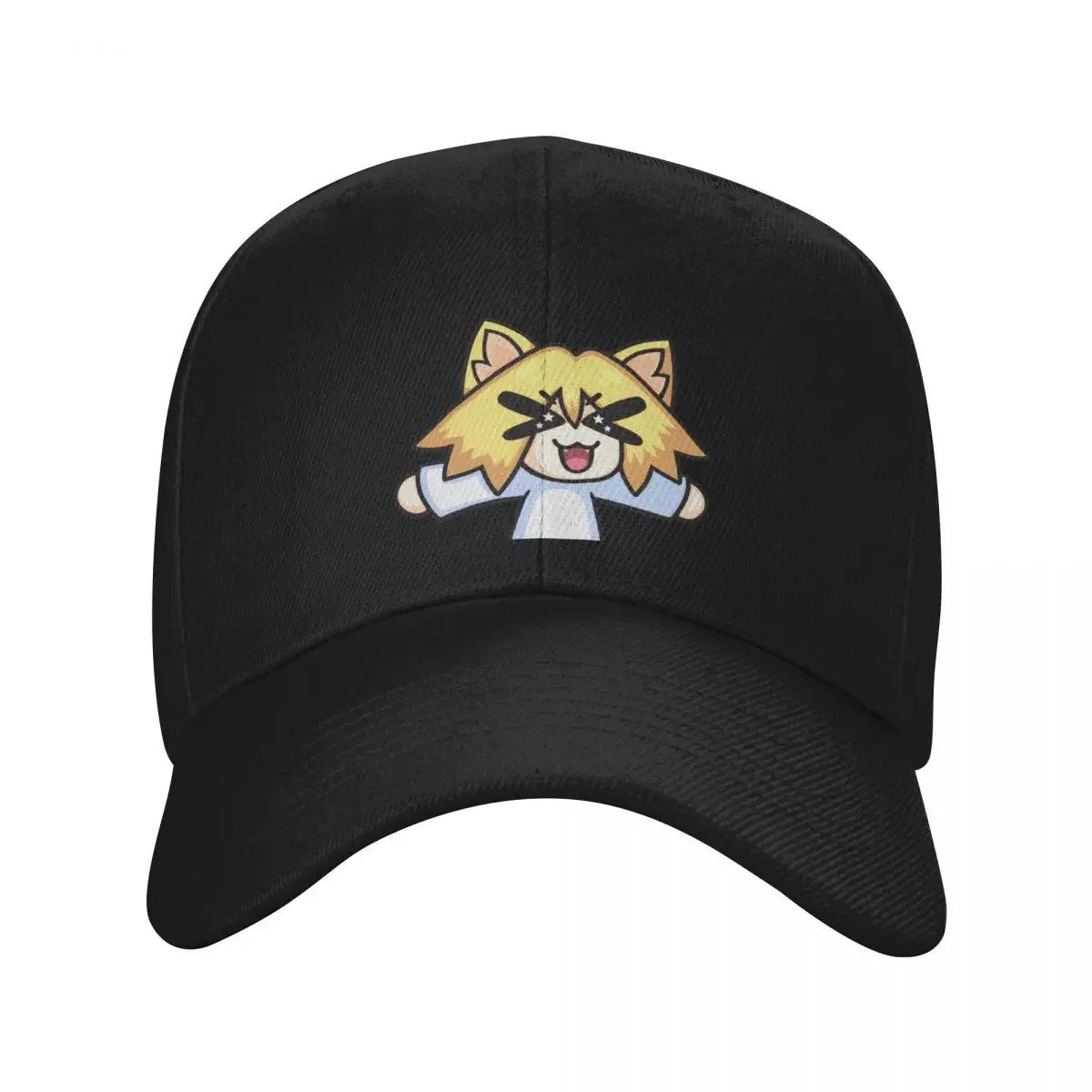Неко-Арк ЖЕЛТЫЙ!! Бейсболка Забавные шапки Уникальные Шляпа Мужская Роскошная