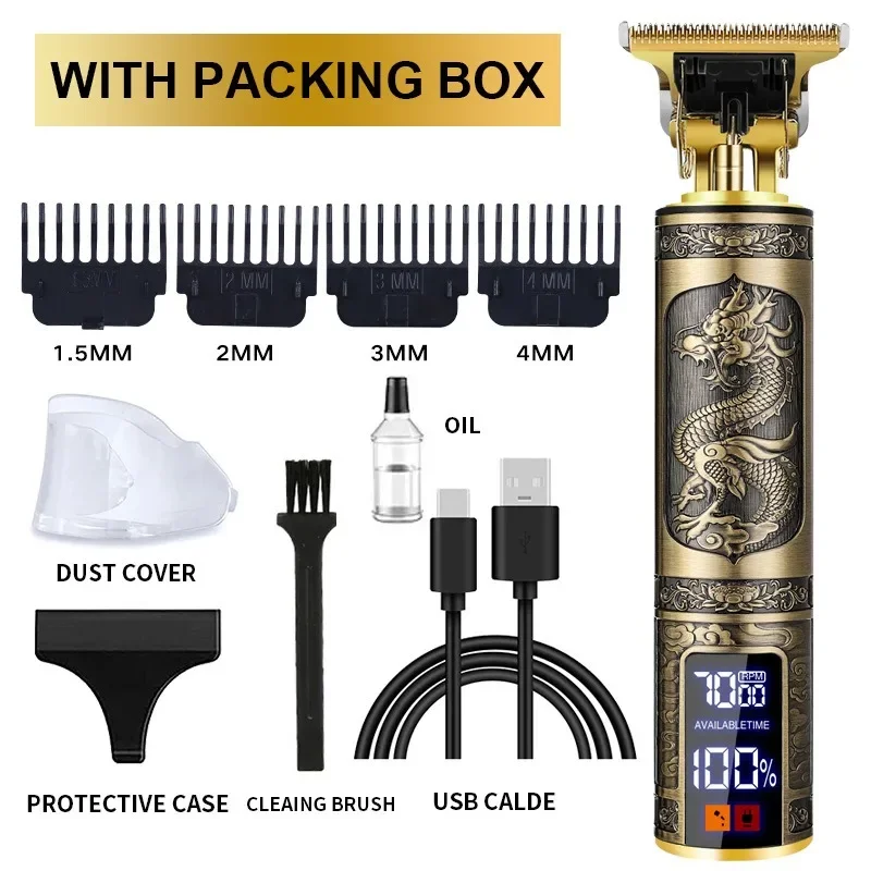 Водонепроницаемая многофункциональная домашняя машинка для стрижки волос набор