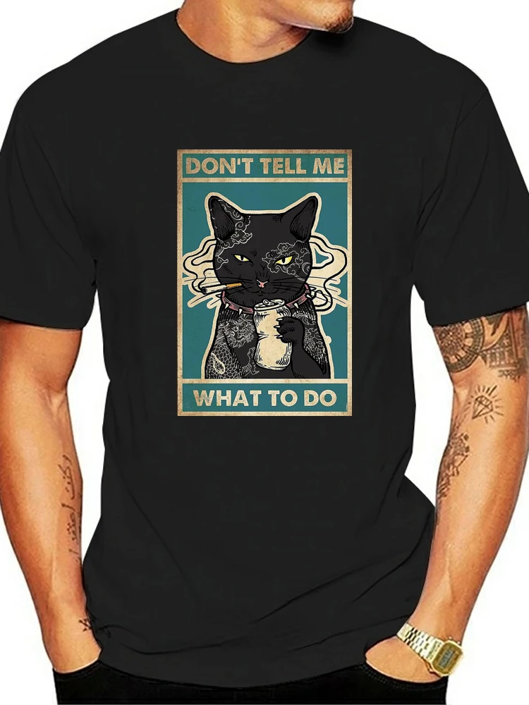 

Japanese Genki Don't Tell Me What To To T Shirt Modal O-neck Short Sleeve Breathable Comfortable T-shirt Ropa Hombre