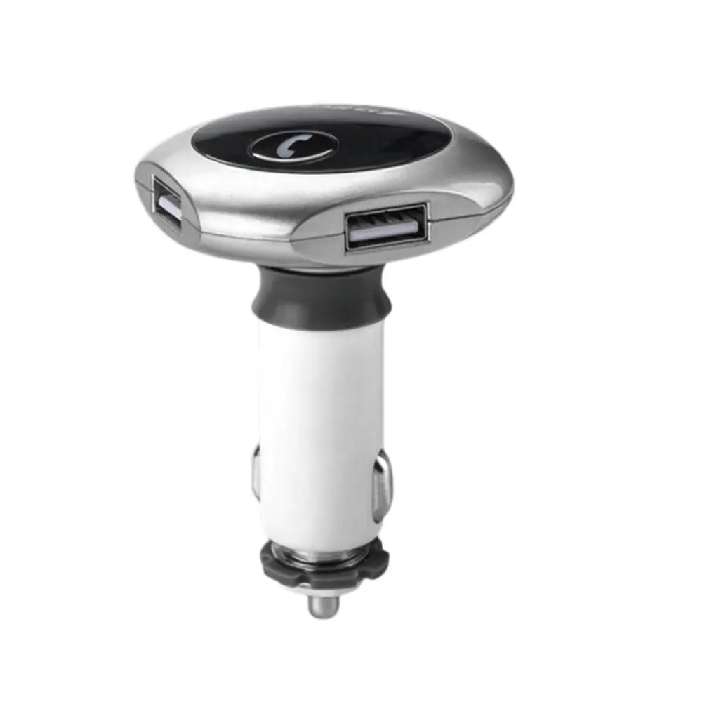 

Автомобильный плеер с двумя USB-портами, беспроводной, со слотом для разъема, FM-передатчик, mp3-плеер, вращение на 360 градусов, автомобильное зар...