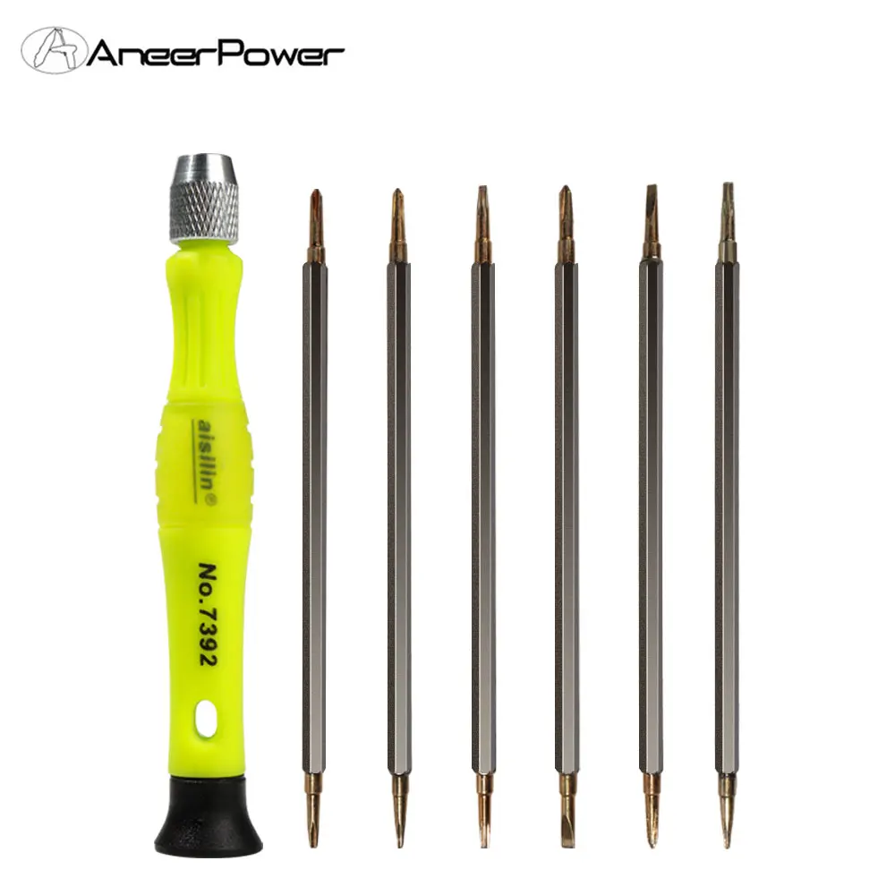 Набор прецизионных отверток 6-в-1 набор многофункциональных ручных насадок для