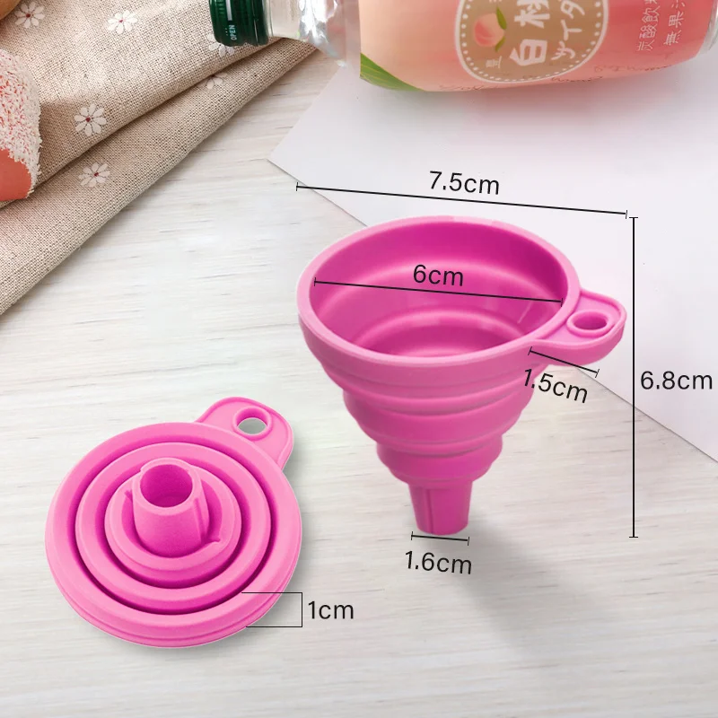 Воронка двигателя универсальная силиконовая воронка для жидкости моечной