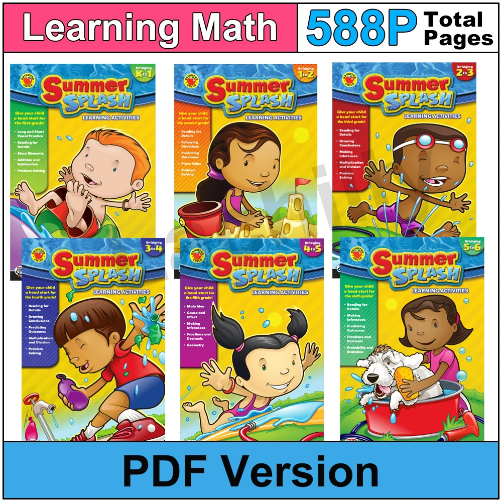 

Детские Обучающие математические летние учебные книги учебные и обучающие игрушки для детей