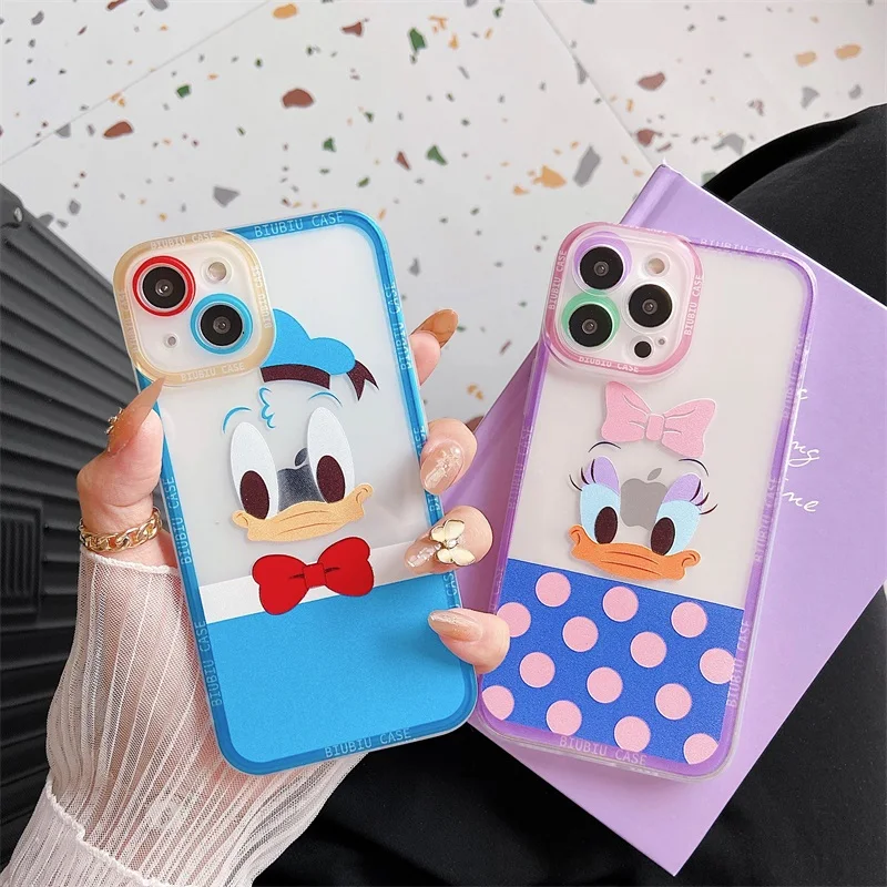 

Cute Cartoon Anime transparent Phone case For iPhone 14 13 12 11 Pro Max Mini XR XS MAX X 8 7 Plus Matte clear soft Back Cover