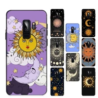 funny sun moon face phone case for samsung galaxy s 20lite s21 s21ultra s20 s20plus for s21plus 20ultra