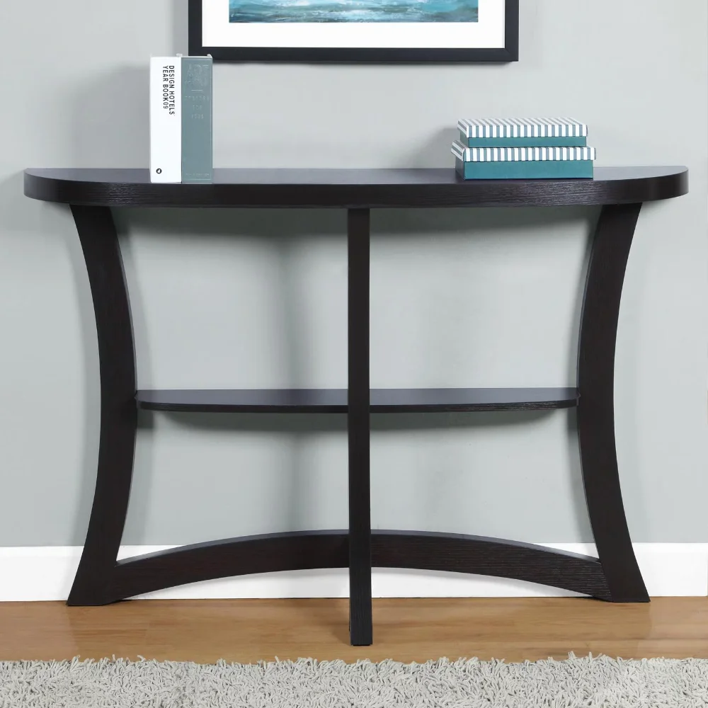 

Monarch Specialties Half Moon Console Table