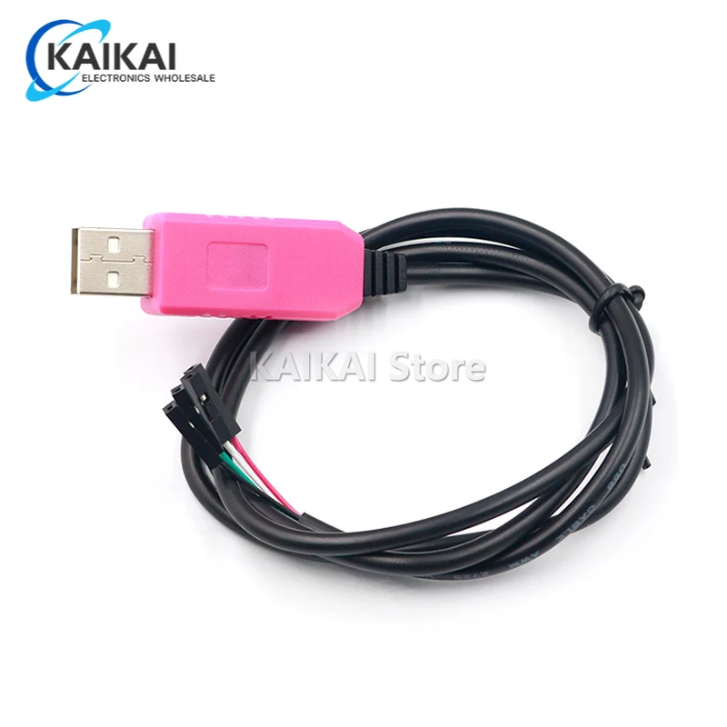 Оригинальный модуль кабеля 1 м CP2102 USB к UART TTL 4-контактный последовательный адаптер 4 P, модуль кабеля для скачивания для Win10 для Arduino Pi
