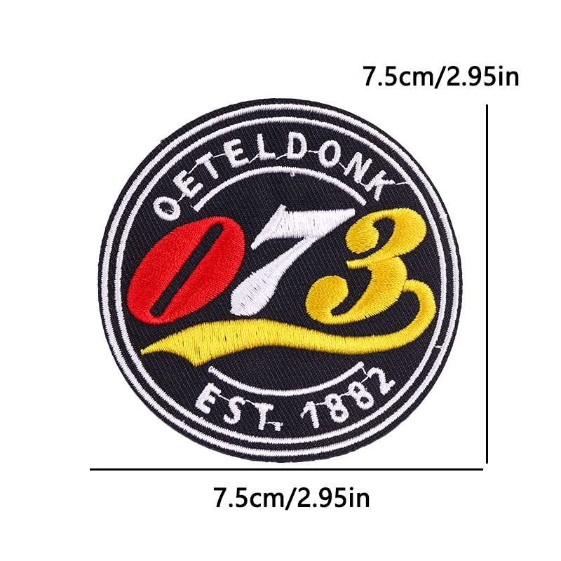 10 шт. набор нашивка с эмблемой Нидерленда железные вышитые нашивки для одежды