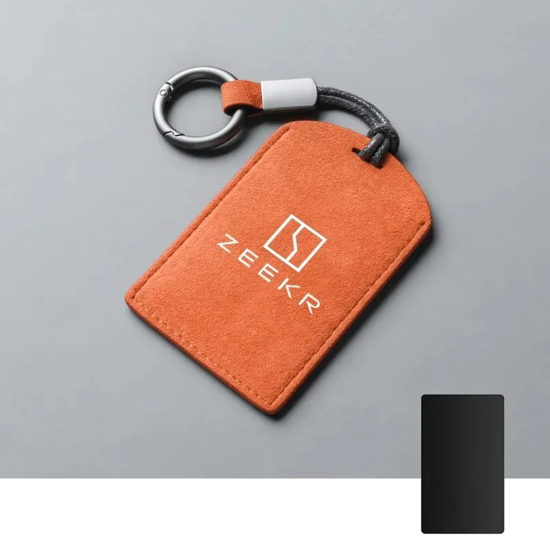

Набор ключей для карт ZEEKR NFC для Zeekr 001 007 009 X с застежкой для смарт-карты, защитный брелок без ключа, аксессуары, брелки, сумка для ключей