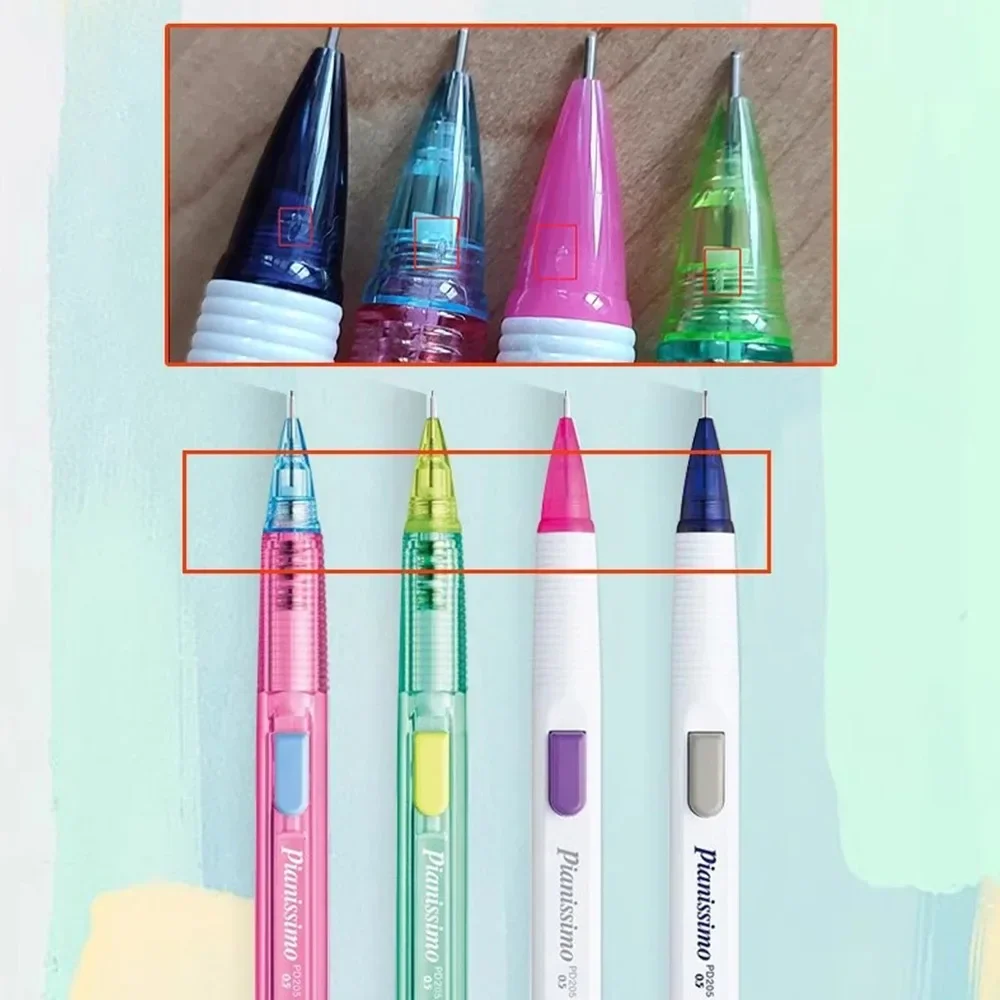 Японский механический карандаш Pentel PD105T 1 шт. боковой пресс 0 5 мм карандаши для