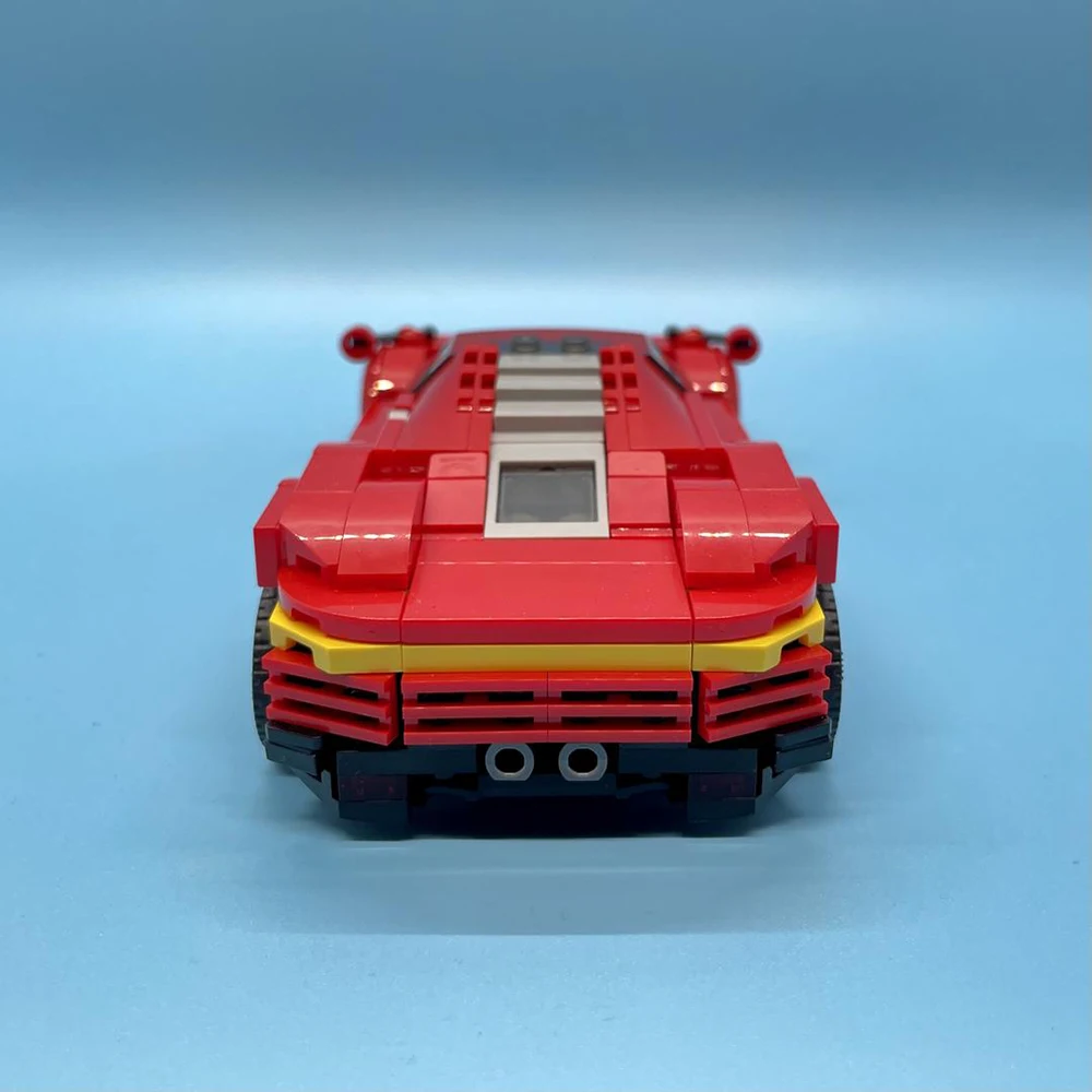 Конструктор PolaDeer 309 деталей: Гараж для спортивного автомобиля MOC, серия Daytona SP3 Champion, модель из строительных блоков, игрушка-конструктор, подарок на день рождения для детей (art.: 3920daafaadbd) - 3920daafaadbd