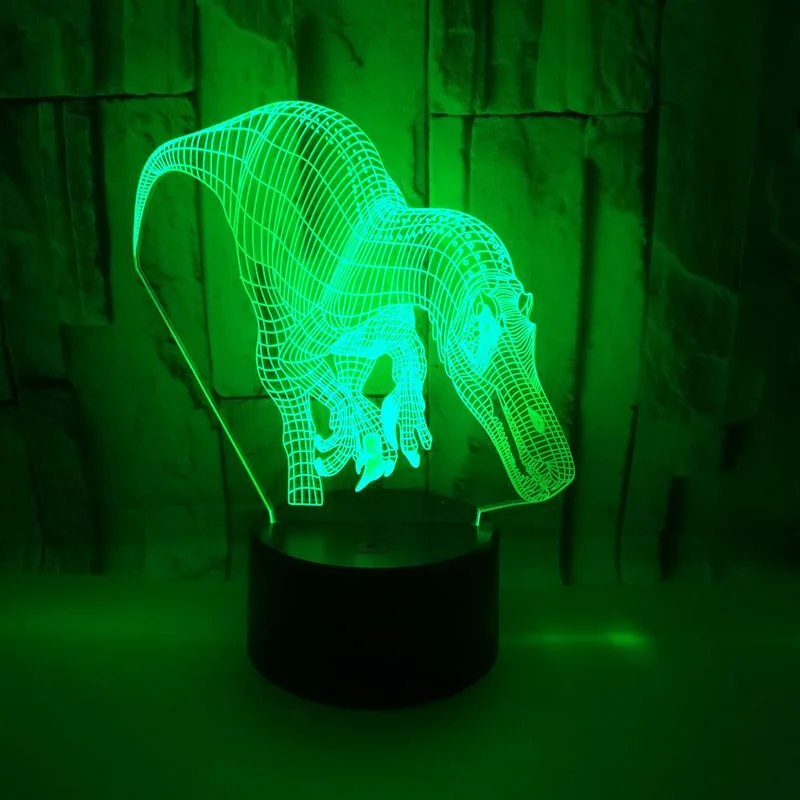 

Home Furnishing decoration Acrylic lamp Dinosaur LED Color transformation Children's Toys Bedroom Decoration lights decoration
