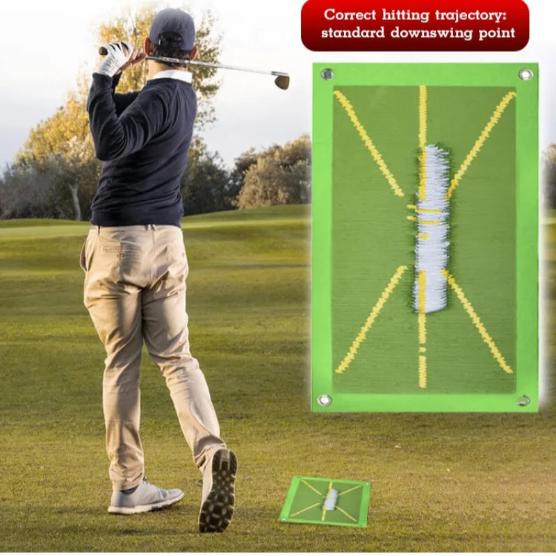 Тренировочный Коврик для игры в гольф коврик обучения ходьбе РАЗМЕТКЕ