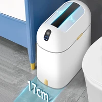 smart trash can xiami automatic garbage bin bathroom toilet garbage bin with lid smart sensor kitchen rubbish bins