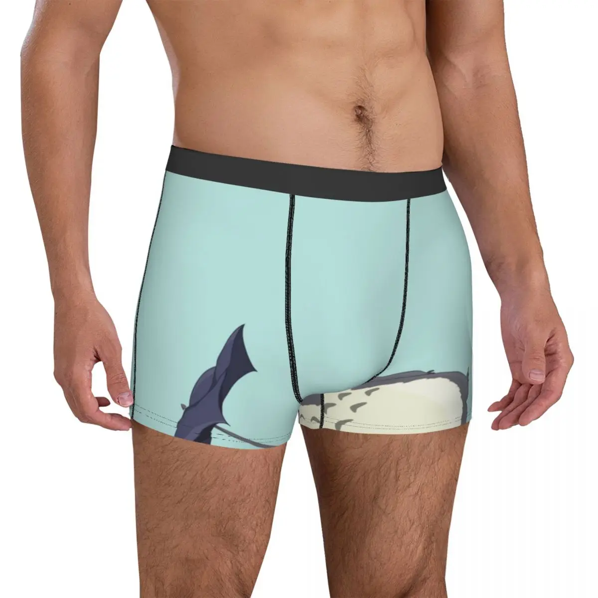 

Umbrella Underwear Totoro umbrella Men's Panties Design Sexy Boxershorts Hot Shorts Briefs Large Size