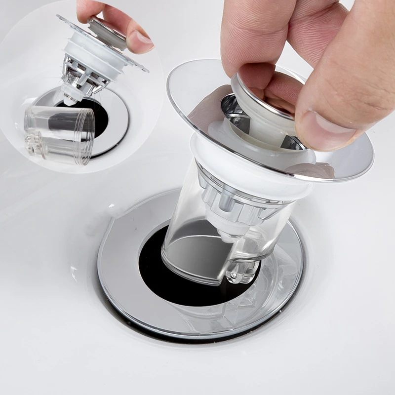 

Drain Filter Basin Bounce Core Sink Filter insect prevention Shower Sink Strainer Stopper Kitchen Bathroom Drain Accessories