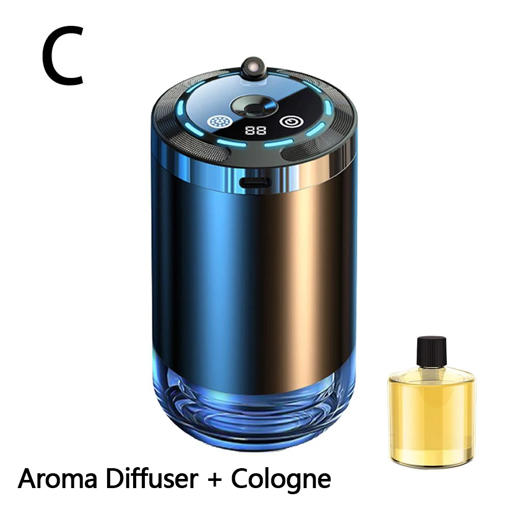 

Умный автомобильный освежитель воздуха, 5-режимный регулируемый автомобильный освежитель воздуха, автоматический автомобильны...