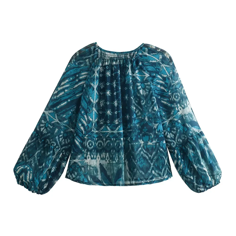 Женский Повседневный комплект Taop &amp Za свободная рубашка с круглым вырезом и юбка