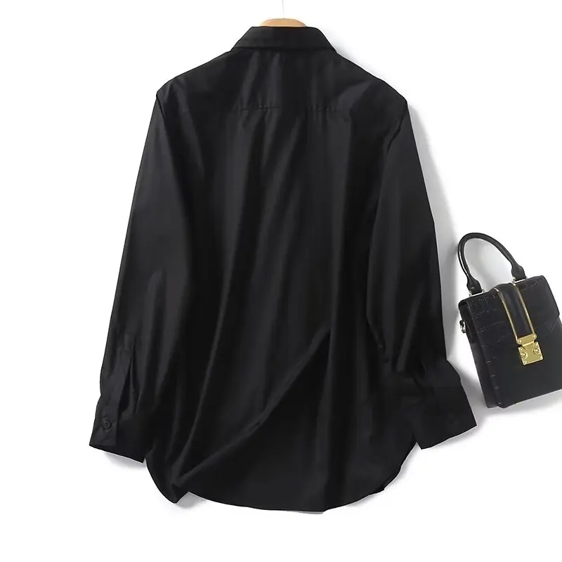 Maxdutti модная женская Минималистичная рубашка в скандинавском стиле цветная