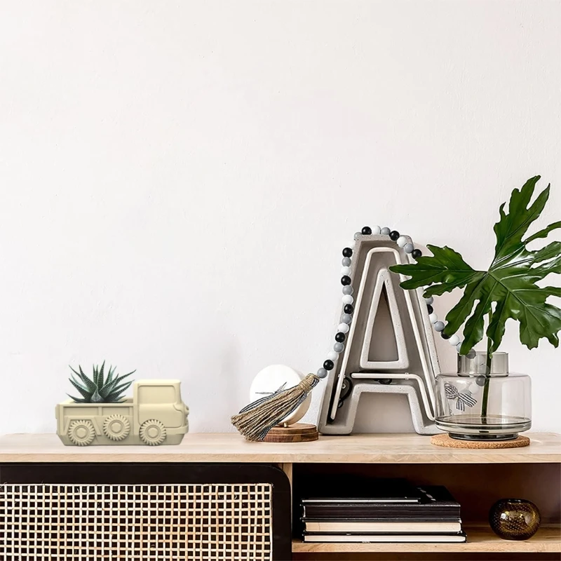 Грузовик Цветочный горшок Силиконовая смола Форма для литья эпоксидной смолы