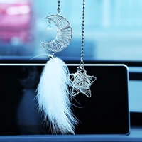 fashion charms styling hollow auto interior hanging ornaments car pendant rearview mirror