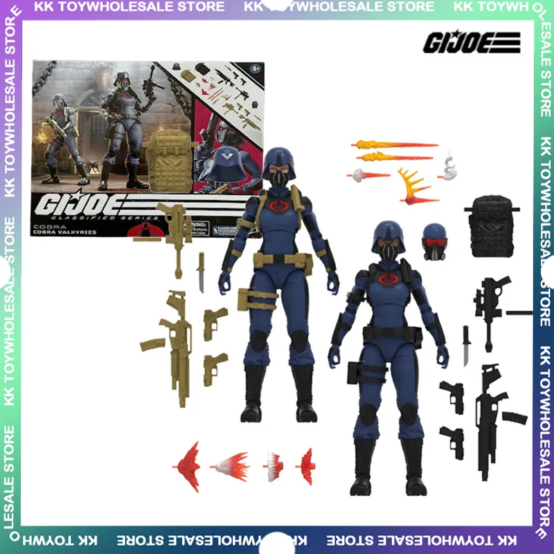 

In Stock Gijoe Classified Series No68 Cobra Valkyries Office Trooper 2 Pack Action Figure Hobby Collection Model Toy Kid Gifts