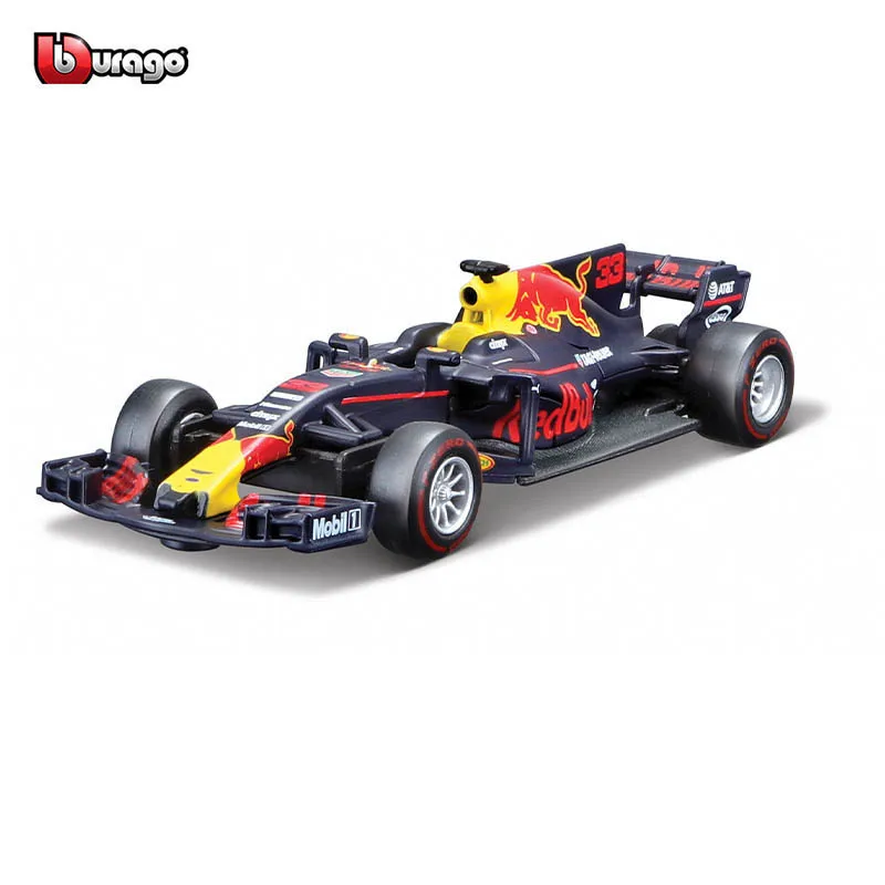 

Литой Автомобиль Bburago 1:43 Red Bull, Модель гоночного автомобиля RB13 2017 #33 Max Verstappen, литой автомобиль, коллекция игрушек, подарок