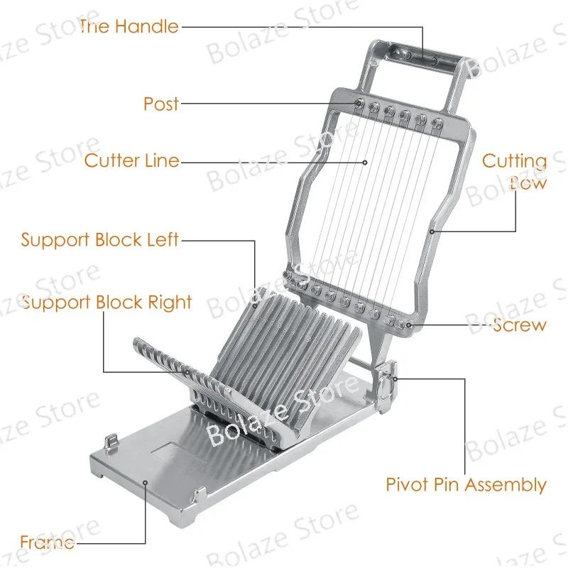 Измельчитель для сыра из нержавеющей стали 1 см и 2