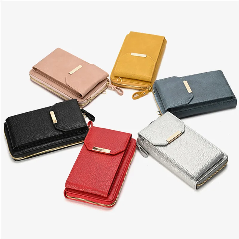 

Women Messenger Bag Fashion Small Handbag Durable Crossbody Shoulder Wallet For Phone PU Leather Coin Purse Ladies Card Holder