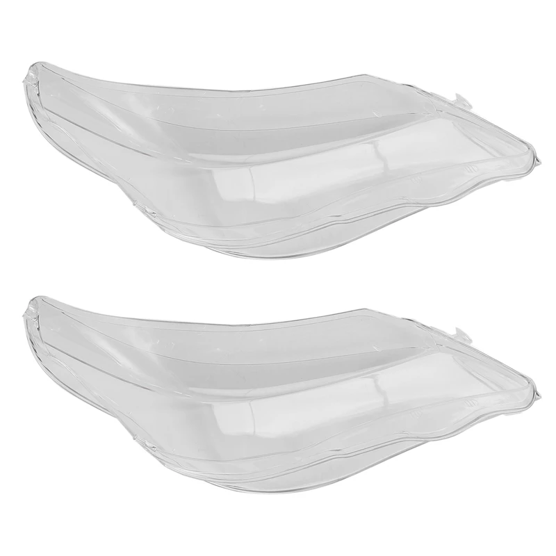 

2X Car Headlight Lens Glass Cover Lampshade Bright Shell Product Fit For BMW E60 E61 525I 530I 545I 550I 2003-2010-Left