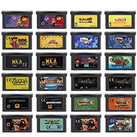 GBA Game Cartridge 32 Bit Video Game Console Card CT Special Forces Dragon Quest GTA Metal Slug MKA Boktai for GBA/SP/DS